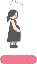 妊婦さんのイラスト